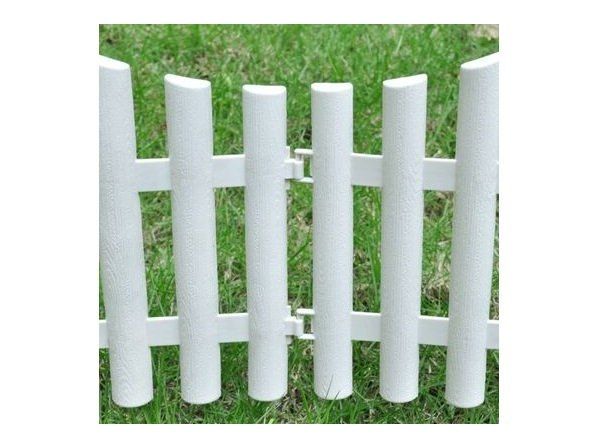 Płotek ogrodowy plastikowy palisada obrzeże 60x22 zdjęcie 5