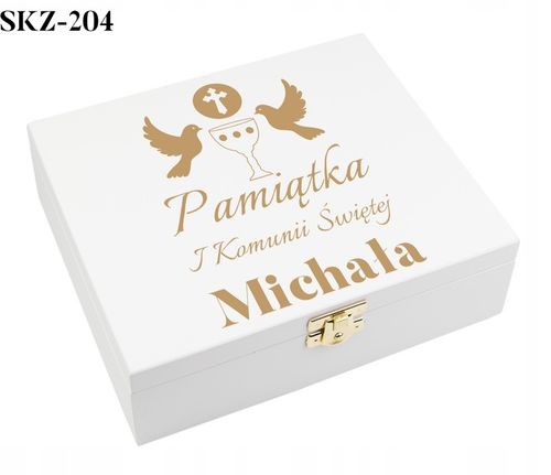 BIBLIA NA KOMUNIĘ NA CHRZEST PAMIĄTKA Z GRAWEREM na Arena.pl