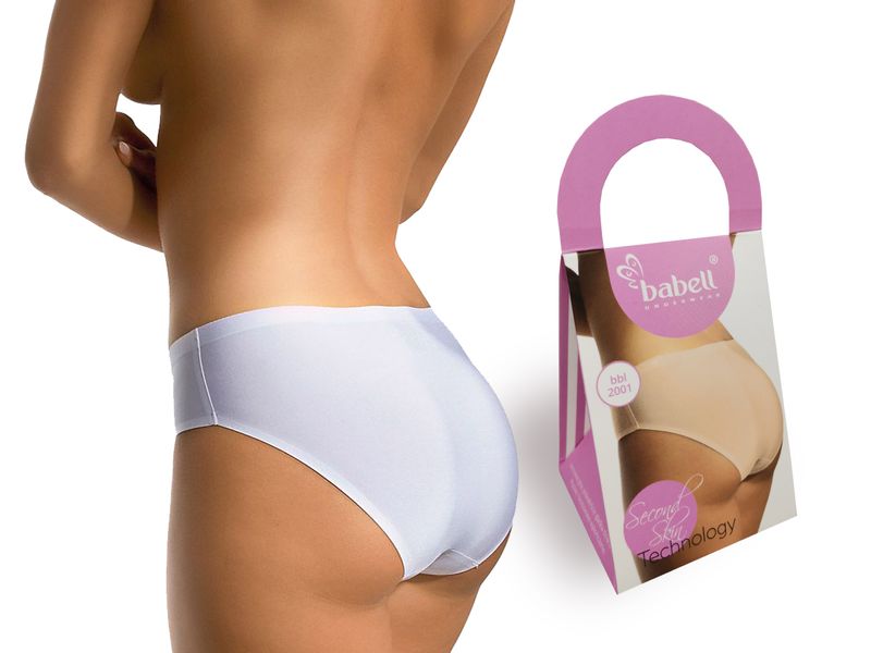 Babell Figi Bezszwowe 2001 Second Skin Białe M zdjęcie 1