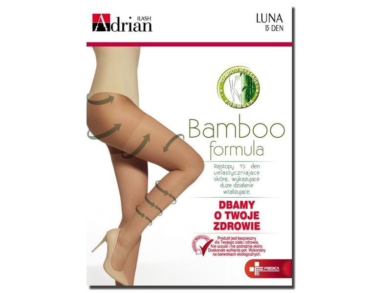 Rajstopy Luna 15 den gładkie uelastyczniające Claro 2 zdjęcie 2