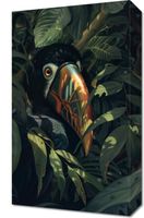 Obraz 30x50cm Skryty Tukan