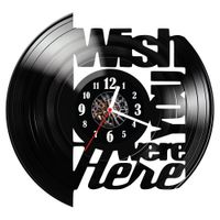 Zegar ścienny z płyty winylowej Wish you were here 1887.14