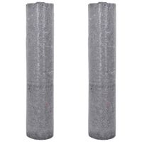 Antypoślizgowe polary malarskie 2 szt. 25 m 180 g/m² Szare