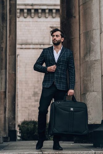 Solidna TORBA męska podróżna POKROWIEC na garnitur Hugh Butler Alfred na Arena.pl