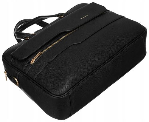 torba damska na laptopa ze skóry ekologicznej - peterson na Arena.pl