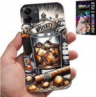 ETUI DO XIAOMI POCO C65 - WHISKY CYGARO WZORY DLA MĘŻCZYZN PLECKI