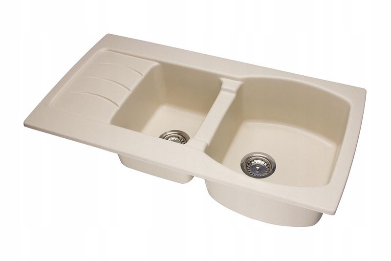 ZLEW ZLEWOZMYWAK GRANIT 8 kolorów 95x50 + SYFON zdjęcie 6