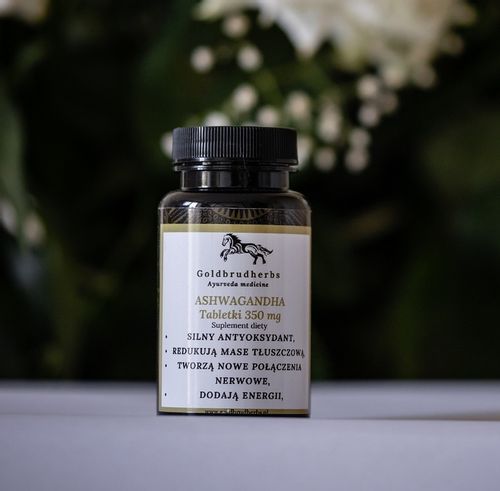 Ashwagandha 350 mg 90 kapsułek NERWICA, BRAK SNU na Arena.pl