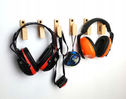 Wieszaki scienny drewniany na klucze przybory kuchenne czapki Sklejka Eko na Arena.pl