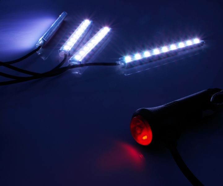 Oświetlenie Interlook LED RGB wnętrza auta zdjęcie 2