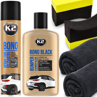 K2 Bono Zestaw Czernidło Dressing Do Opon Renowacja Plastików Zderzaków 5w1