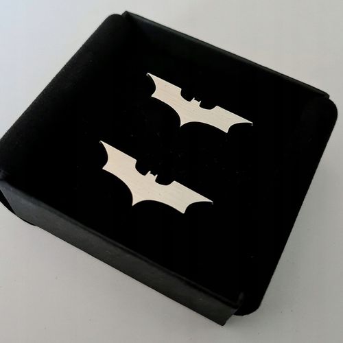 Spinki do mankietów Batman srebro 925 na Arena.pl