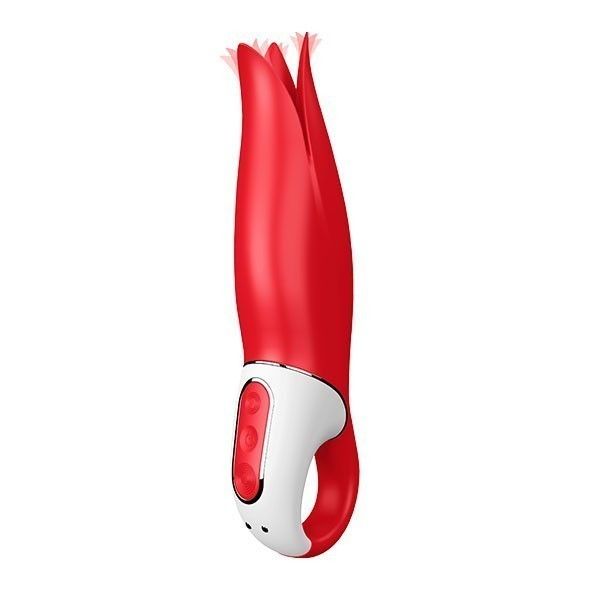 Satisfyer Vibes Power Flower Red zdjęcie 4