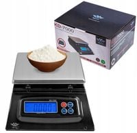 WAGA KUCHENNA ELEKTRONICZNA GASTRONOMICZNA DOKŁADNA 7kg 1g 16,5 X 16,5 cm