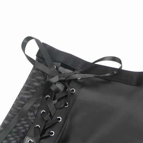 subblime 957582 komplet pu skora i siatka czarny s/m z pasem na Arena.pl