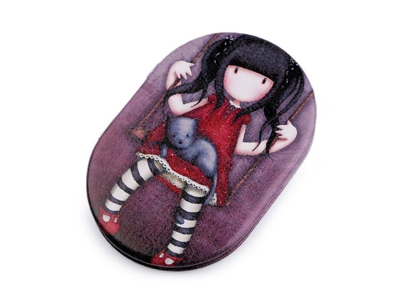 Lusterko kieszonkowe Dziewczynka zdjęcie 1