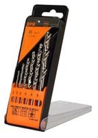 zestaw wierteł hss do metalu 2-8mm 6szt. - e-500-1206