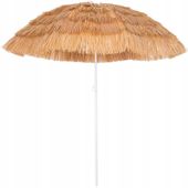 PARASOL OGRODOWY DUŻY PLAŻOWY HAWAJSKI 160 CM NA BALKON TARAS WYSOKA JAKOŚĆ