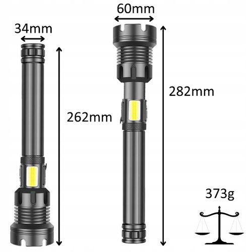 LATARKA TAKTYCZNA MOCNA MISS KITCHEN 8000 lm na Arena.pl