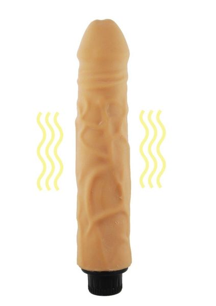Realistyczny Gruby Wibrator Z Cyber Skóry - Loveclonex Eros 8" zdjęcie 5