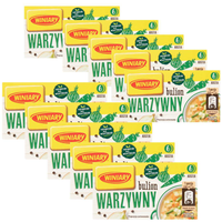 Winiary Bulion warzywny 60 g (6 sztuk) x 10 sztuk