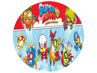 Opłatek na tort Super Zings