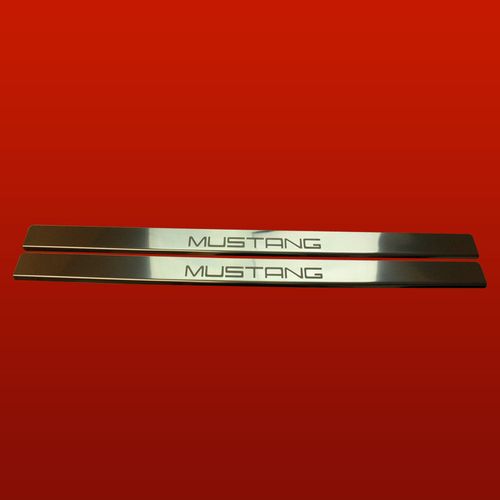Listwa progowa FORD MUSTANG MK4 Stal nierdzewna 304 połysk 2szt na Arena.pl