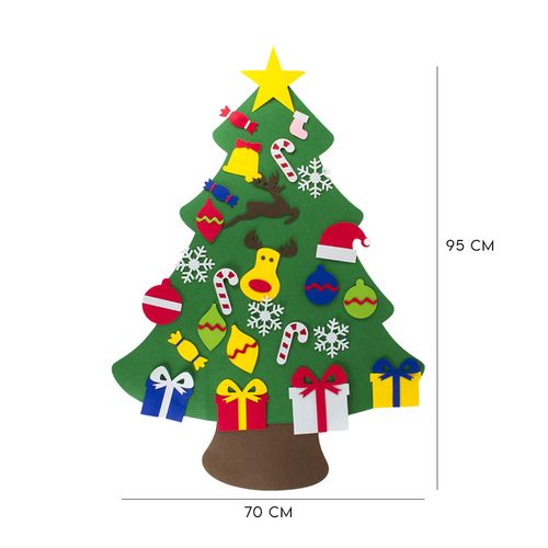 Filcowa choinka dla dzieci + ozdoby na Arena.pl