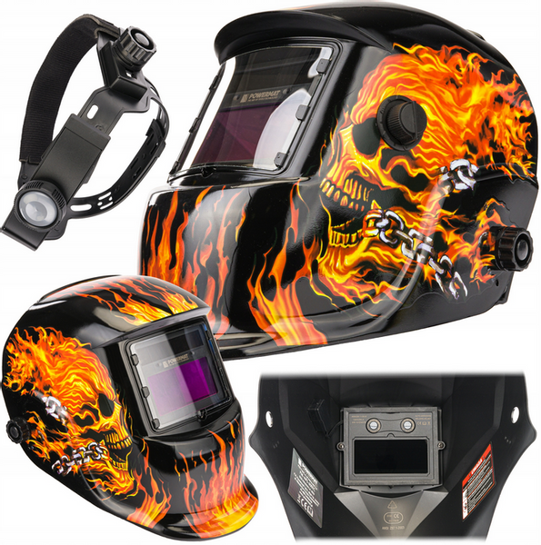 SAMOŚCIEMNIAJĄCA MASKA SPAWALNICZA FILTR AUTOMATYCZNA LCD PM-APS-600T1 zdjęcie 1