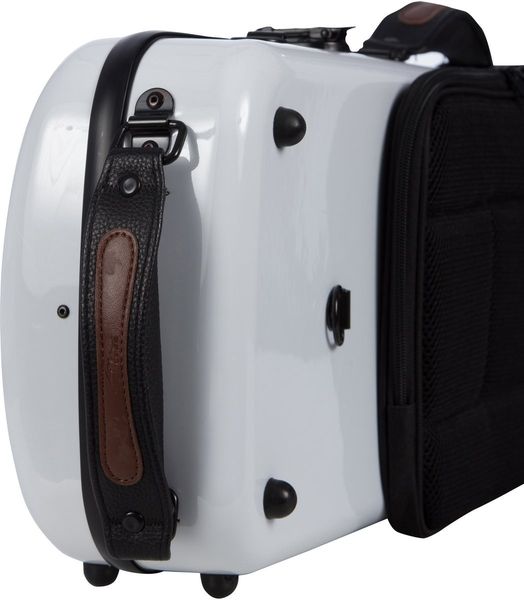 Fiberglass futerał skrzypcowy skrzypce Oblong 4/4 M-case Biały - Kremowy zdjęcie 10