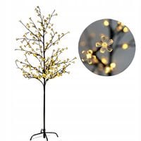 CCLIFE Świecące Drzewko LED 150 cm oświetlenie brzozowe, ciepła biel