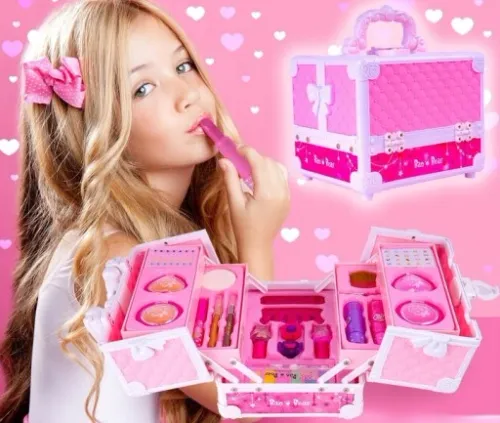 MAKEUP MAKIJAŻ DLA DZIEWCZYNKI KUFEREK KOSMETYKI na Arena.pl