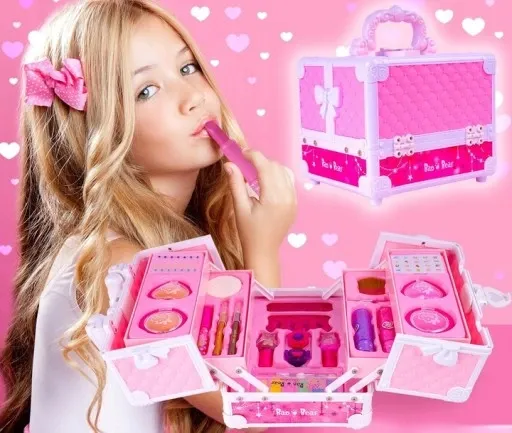 MAKEUP MAKIJAŻ DLA DZIEWCZYNKI KUFEREK KOSMETYKI zdjęcie 3