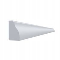 Listwa ścienna 2m DLS12 4cm x 2,5cm sztukateria dekoracyjna ozdobna ramka