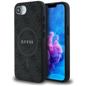 Etui Guess do iPhone 16e, Czarny, MagSafe