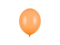 Balony pastelowe pomarańczowe jasne strong, 12 cm 100 szt.