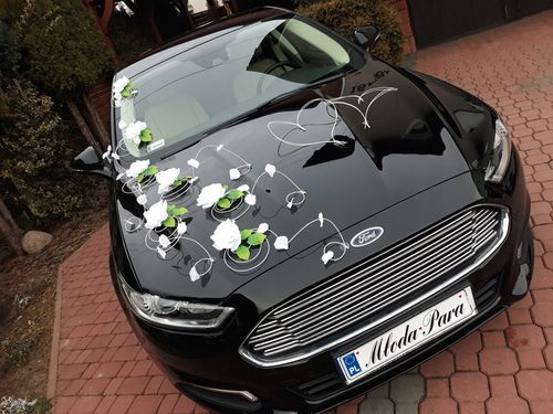 Dekoracja samochodu ozdoby na auto do ślubu płatki KOLORY na Arena.pl