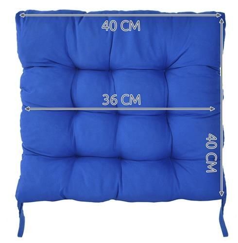 Poduszka 40x40cm niebieska na Arena.pl