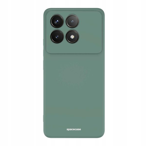 Spacecase Silicone Case Poco F6 Pro Dark Green zdjęcie 7