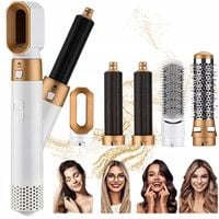 SUSZARKA LOKÓWKA WIELOFUNKCYJNA 5W1 ZESTAW SUSZENIE PROSTOWANIE KOLORY