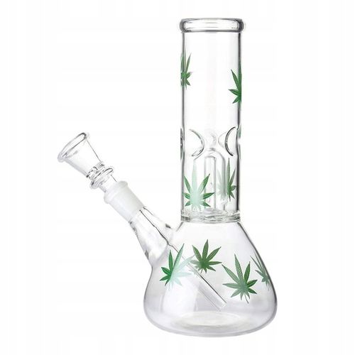 Fajka wodna bongo szklane ICE Don't Panic Leaf na Arena.pl