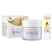 Krem na blizny Noscar 30ml + pomadka ochronna z olejem arganowym