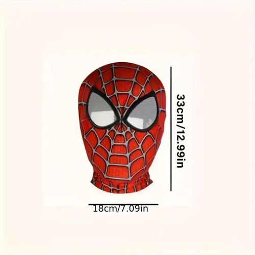 Maska Spiderman Peter Parker Halloween Cosplay Kostium Impreza na Arena.pl