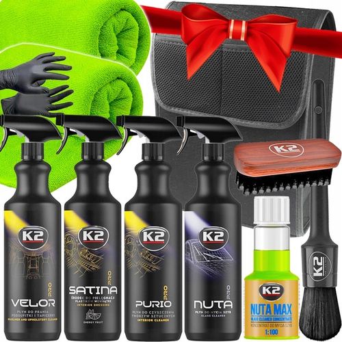 K2 PRO ZESTAW KOSMETYKÓW AUTA DETAILING CZYSZCZENIA SAMOCHODU XL na PREZENT na Arena.pl