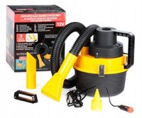 Odkurzacz samochodowy wodny Mocny 2w1 + końcówki