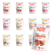 MOKRA KARMA DLA PSA TufTuf SASZETKA MIELONKA MIX SMAKÓW ZESTAW 12x500g