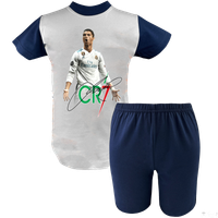 Krótka Piżama dziecięca Cristiano Ronaldo z autografem