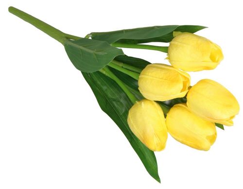 TULIPANY BUKIET TULIPANÓW GUMOWANE GUMOWE SILIKONOWE JAK ŻYWE na Arena.pl