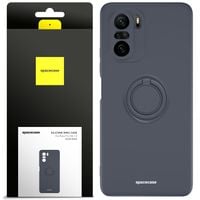ETUI SILIKONOWE SPACECASE RING CASE OBUDOWA DO POCO F3 / MI 11I + SZKŁO