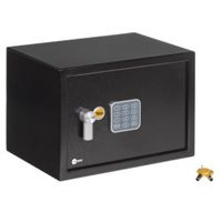 Sejf hotelowy KEYS na pieniądze 16l czarna szyfr fra